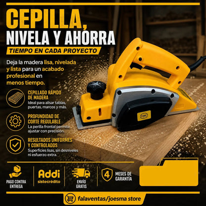 Cepilladora Electrica de Alta Presión