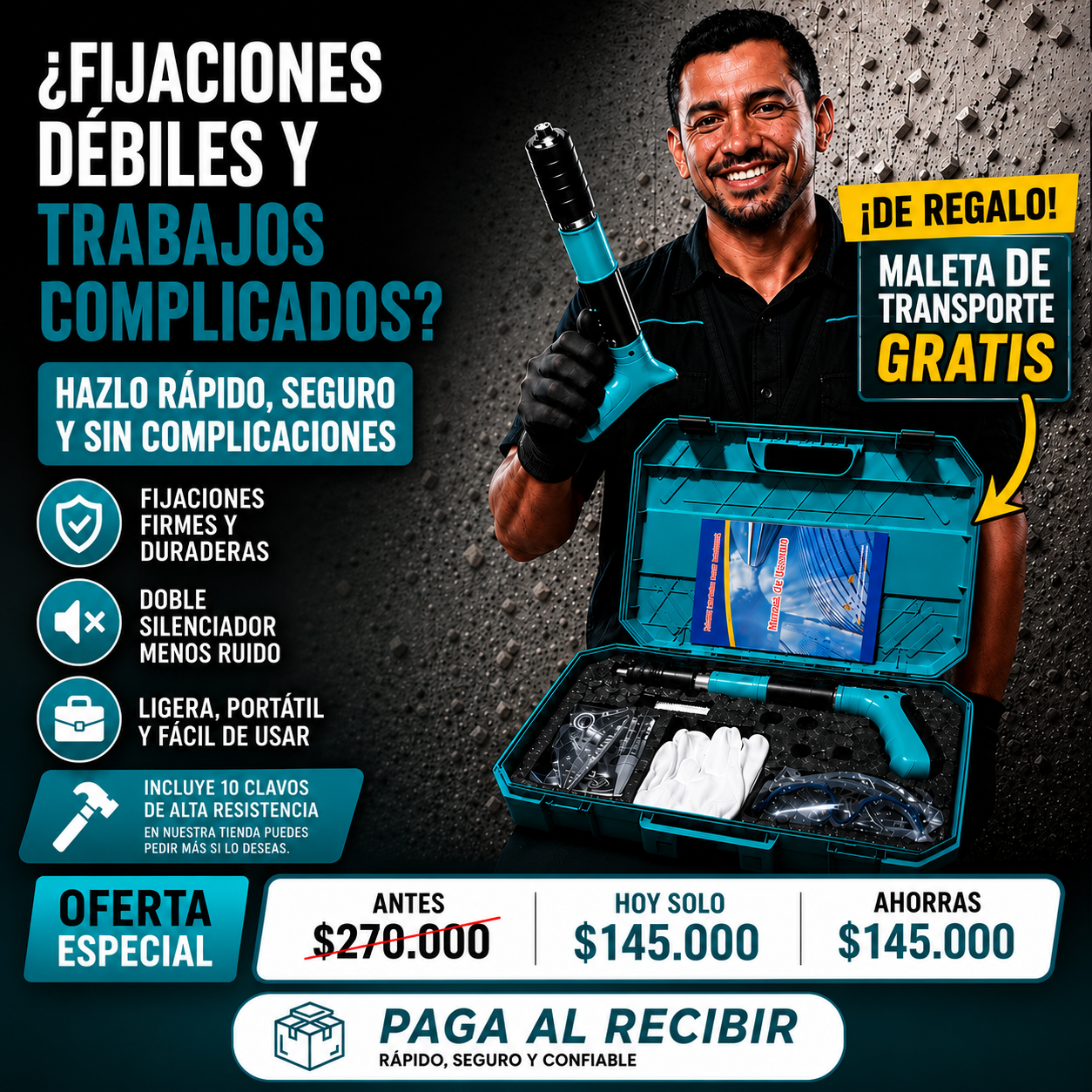 FixaPro - Remachadora Profesional