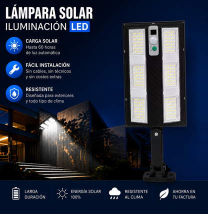 VOLTIX MAX — Convierte la Noche en Día, Factura en Cero + Envio Gratis 50cm y 6 Leds