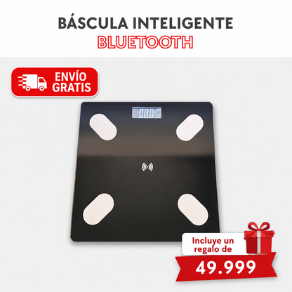 Báscula inteligente bluetooth + envio gratuito + regalo