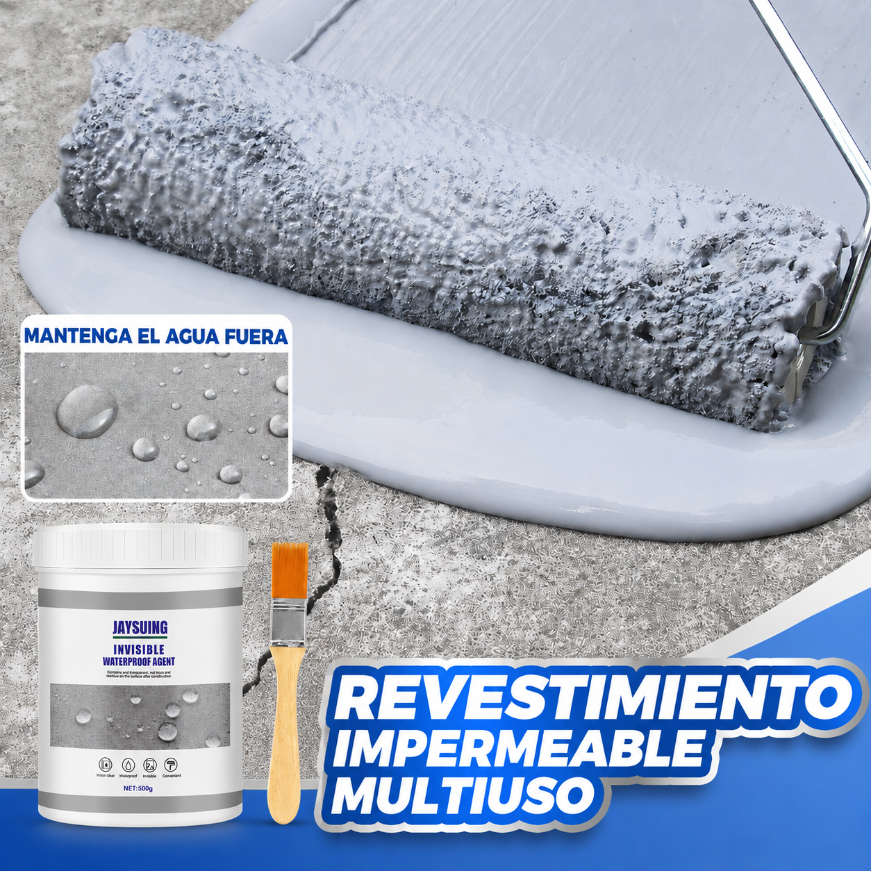 Revestimiento de Poliuretano Multiusos Impermeable