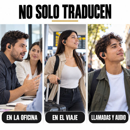 No solo traducen: en la oficina, en el viaje, llamadas y audio
