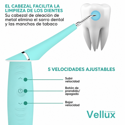 Removedor de sarro Eléctrico Dental Pro Max®  Sonrisa Radiante en Casa en Minutos + Envio Gratis + Regalo