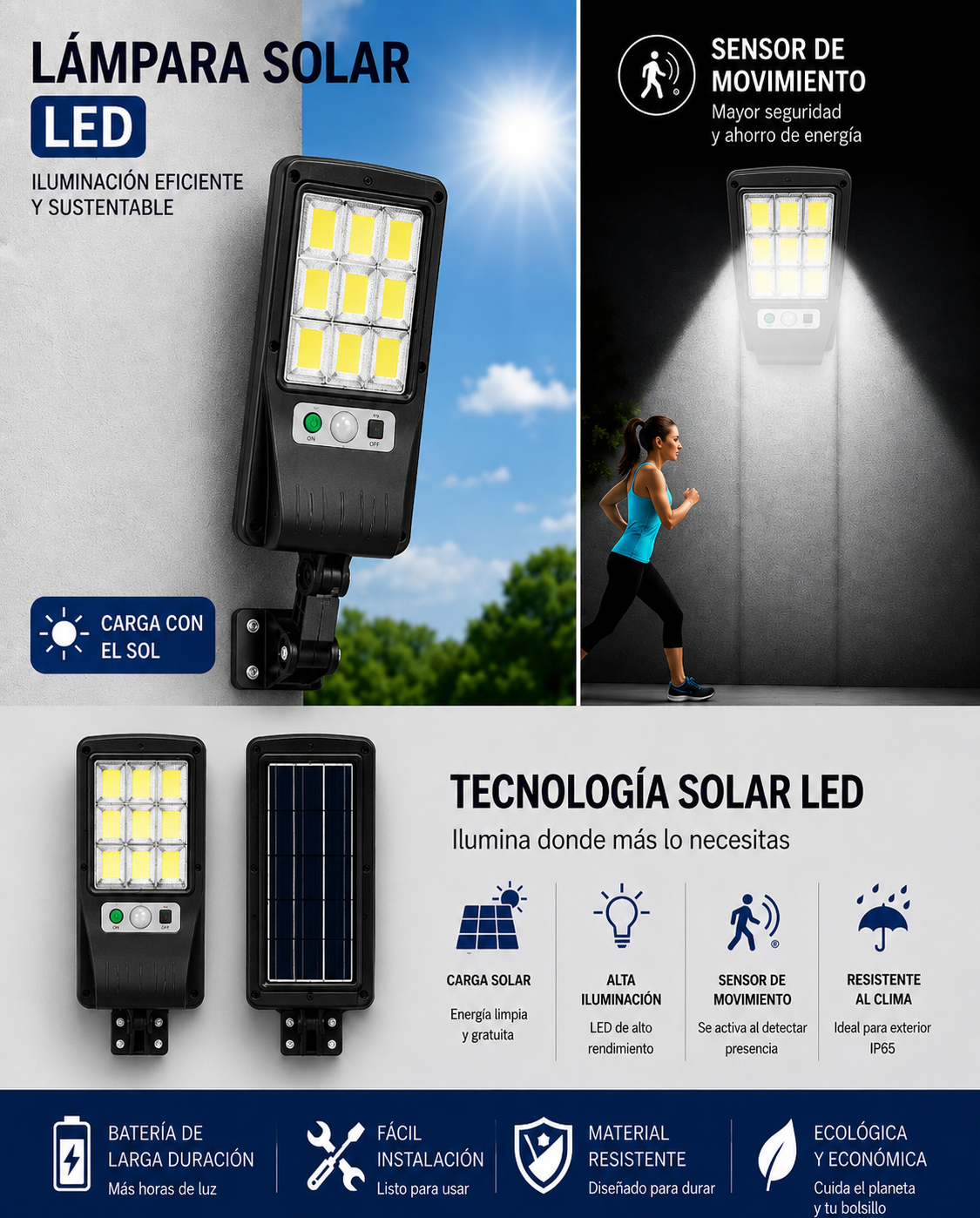 VOLTIX MAX — Convierte la Noche en Día, Factura en Cero + Envio Gratis