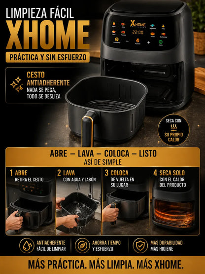 (LIQUIDACIÓN VELMORA) - Freidora De Aire Xhome 12 Lts + Regalo + Envio Gratis