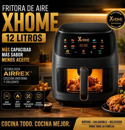 (LIQUIDACIÓN ALKOSTO) - Freidora De Aire Xhome 12 Lts + Regalo + Envio Gratis