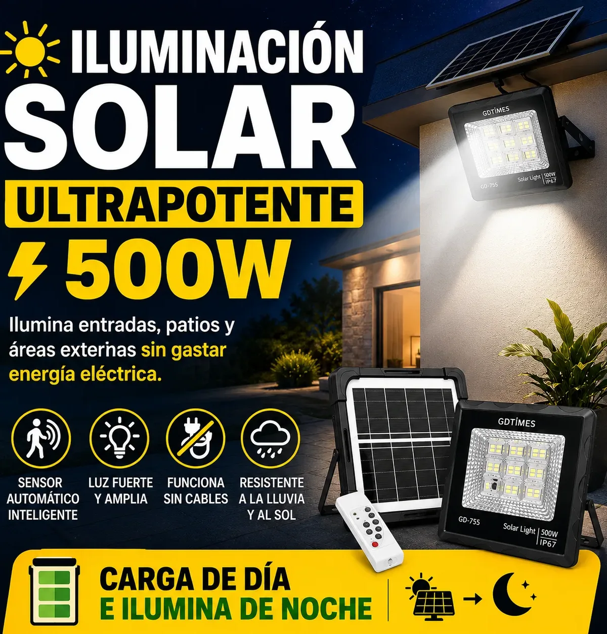 Reflector Power Beam +Envio Gratuito + Regalo