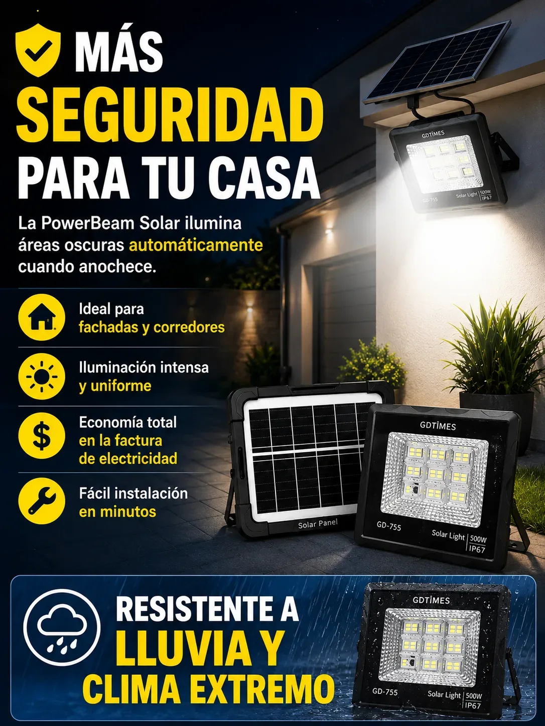 Reflector Power Beam +Envio Gratuito + Regalo