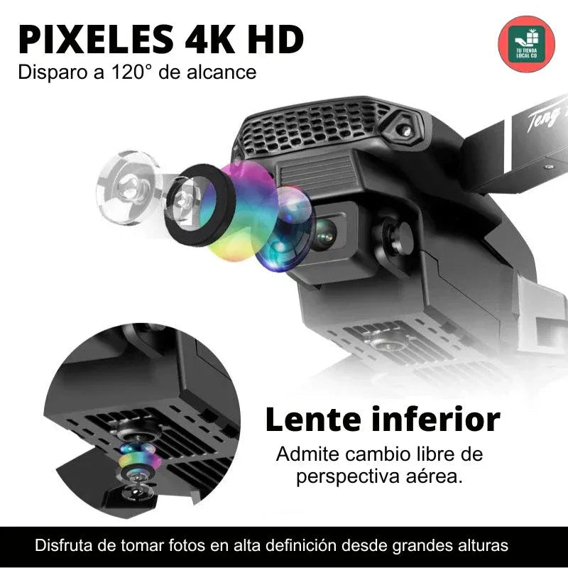 🎮Dron Profesional Ultima Generación - Dual Cámara 4K Wifi + Envio Gratis + Regalo