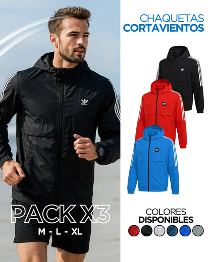 CHAQUETAS CORTAVIENTOS + Envio Gratis + Regalo