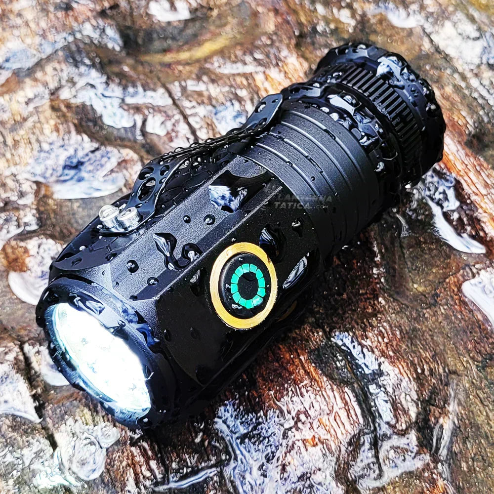 LUMINEX™ — Mini linterna táctica indestructible