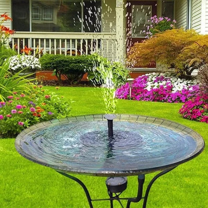 🔥EcoSplash™ Fuente Flotante con Energía Solar – ¡Mantén tu jardín vivo! 🐦️ + envio gratis + regalo