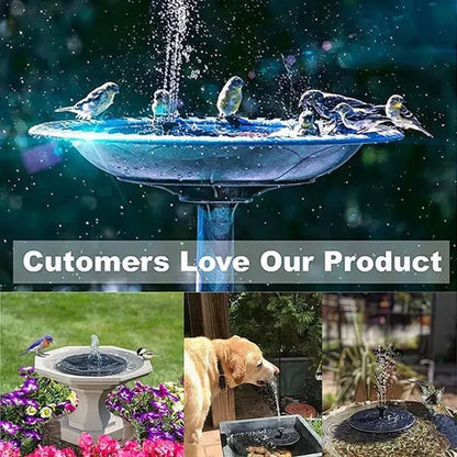 🔥EcoSplash™ Fuente Flotante con Energía Solar – ¡Mantén tu jardín vivo! 🐦️ + envio gratis + regalo