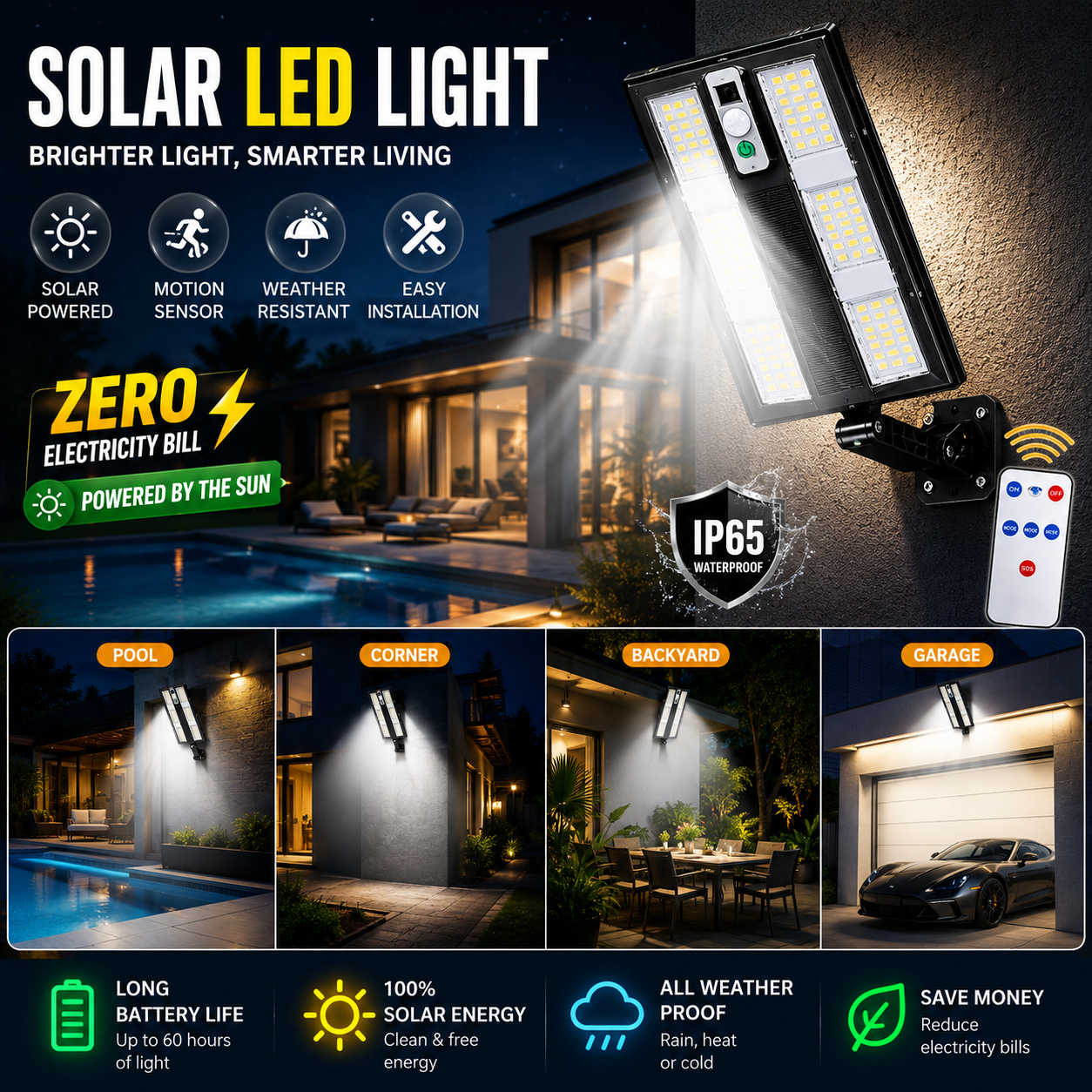 VOLTIX MAX — De la Oscuridad a la Luz del Día en Segundos | 50cm, 6 LEDs, Factura Cero | -50% + Envío Gratis