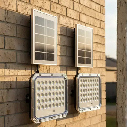 Kit Reflector Solar 500 Watts Alta Potencia Con Panel Solar y Control